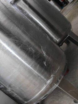 ถังกรองสแตนเลส48นิ้วสูง150หนา4.5mm