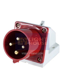 HT-514 "DAKO PLUG" ปลั๊กตัวผู้ติดลอย 3P+E 16A 400V IP44