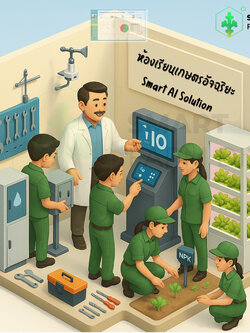 รับออกแบบผังฟาร์มปลูกพืชห้องเรียนระบบฟาร์มแบบ Urban Farm /Smart Farm / Modern Farm /Digital Farm