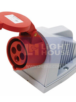 HTB-114 "DAKO PLUG" เต้ารับติดลอย (3P+E) 16A 400V IP44