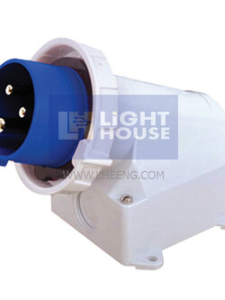 DKN-5131 "DAKO PLUG" ปลั๊กตัวผู้ติดลอยกันน้ำ 2P+E 16A 230V IP67