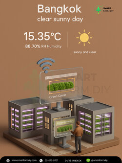 รับออกแบบฟาร์มพืช แนว Miniature Green Caviar Farm/ Tech Farm/ Urban Farm / friendly environment