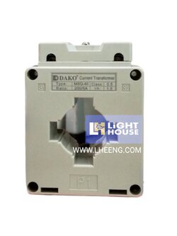 CT เคอเร้นท์ CURRENT TRANSFORMER แบบแกนคล้องสาย รุ่น MSQ-40 (200/5A,250/5A,300/5A,400/5A)