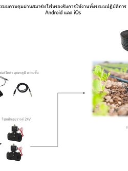 รับติดตั้งระบบให้น้ำ ปุ่ย เทปน้ำหยด อัตโนมัติ IoT