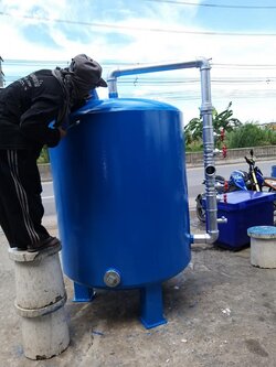 ถังกรองเหล็กกรองน้ำ