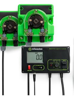 ปั้มผสมปุ๋ย Milwaukee MC745 PRO Conductivity (EC) Controller and Pump Kits