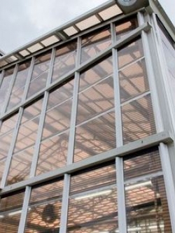 โรงเรือนกะจก Glass Greenhouse ควบคุมอุณหภูมิ