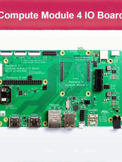 บอรด์ Official Raspberry Pi Compute 4 Module IO Board