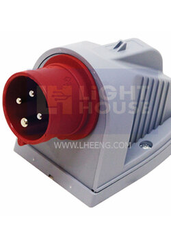 HTB-514 "DAKO PLUG" ปลั๊กตัวผู้ติดลอย (3P+E) 16A 400V 6H IP44