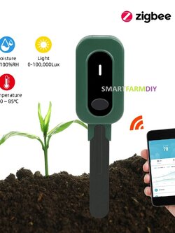 เครื่องทดสอบดิน, เครื่องวัดความชื้นในดิน ZigBee Tuya