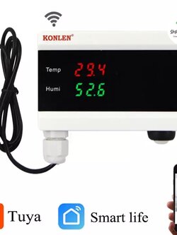 Tuya WIFI Temperature Thermometer Humidity Hygrometer