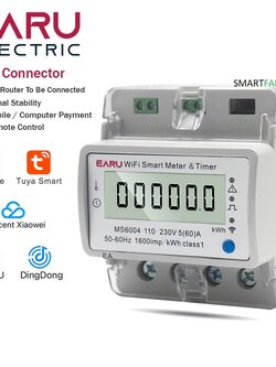 Smart Energy Power Meter (Control Via APP)