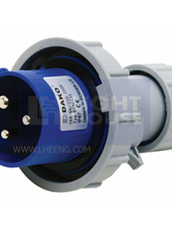 HTN-0131 "DAKO PLUG" ปลั๊กตัวผู้กันน้ำ (2P+E) 16A 230V IP67