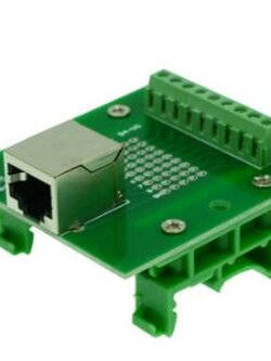 บอร์ดต่อสาย RJ45 / 8P8C jack