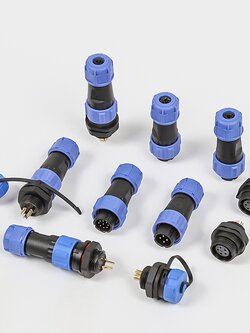 ปลั๊กซ็อกเก็ตเชื่อมต่อ กันน้ํา IP68 SP13