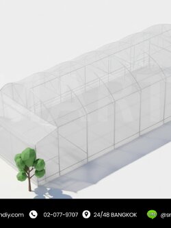 โรงเรือนปลูกพืชผัก พร้อมระบบ พร้อมระบบสมาร์ทฟาร์ม