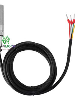 เซนเซอร์วัดค่าในดิน Soil Temperature and Humidity Sensor Probe Soil Moisture Hygrometer Greenhouse