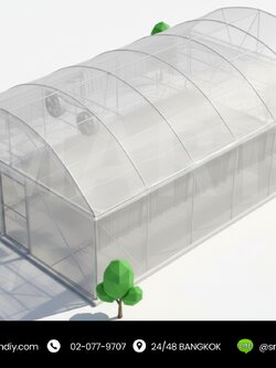โรงเรือนปลูกพืชเมล่อน พร้อมระบบ พร้อมระบบสมาร์ทฟาร์ม