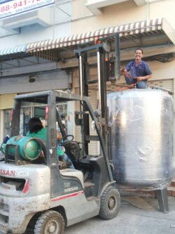 ถังกรองสแตนเลส40นิ้ว