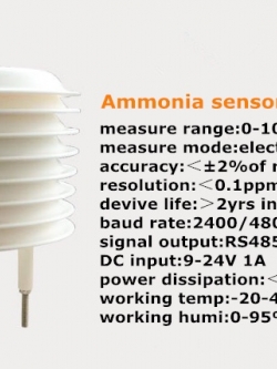 Ammonia probe sensor