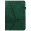 เคส Samsung Galaxy Tab S8 5G 11 นิ้ว SM-X700 SM-X706 #เคสฝาพับหนัง PU มีช่องใส่บัตรปกเย็บลายเส้น Stitching Line Design Solid Color Leather Tablet Stand Cover with Card Holder