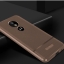 Case Moto E5 Plus #เคสฝาหลัง TPU นิ่มผิวลิ้นจี่กันลื่นสีสันสวยงาม