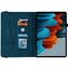 เคส Samsung Galaxy Tab S8 5G 11 นิ้ว SM-X700 SM-X706 #เคสฝาพับหนัง PU ลายผีเสื้อ Flip Cover Butterfly Flower Imprinted Card Leather