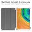 Case Huawei MatePad Pro 10.8-inch (2019)#เคสฝาพับหนัง PU พิมพ์ลาย Patterned Tri-fold Stand Leather Smart Case