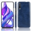 เคส Huawei Y9s #เคสฝาหลังพลาสติกแข็งเคลือบหนัง PU ลายผิวลิ้นจี่ Litchi Skin Leather Coated
