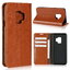 Case Samsung Galaxy S9 #เคสฝาพับแบบกระเป๋าสตางค์คุณภาพดี Crazy Horse Genuine Leather Cover