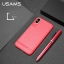 เคส iphone X / iPhone XS 5.8 นิ้ว #เคสฝาหลังTPU USAMS Litchi Skin หุ้มหนัง PU สวยงามทันสมัย
