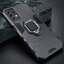 Case Samsung Galaxy A72 / A72 5G #เคสฝาหลังพลาสติกแข็ง +TPU Hybrid Case มีแหวนสวมนิ้วโลหะ