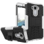 Case Asus Zenfone 3 Laser ZC551KL เคสฝาหลังไฮบริดกันกระแทกมีขาตั้ง Tire Pattern PC + TPU Kickstand Case