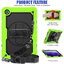 Case Samsung Galaxy Tab A7 10.4" 2020 (T500,T505,T507) #เคสฝาหลังมีสายรัดสวมมือ มีสายคล้องไหล่ 3 Layer Silicon Plastic Stand cover with strap