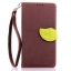 Case Huawei Ascend G7 #เคสฝาพับหนัง PU Leaf Flip Stand Wallet Leather สีสันสวยงาม