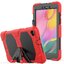 Case Samsung Galaxy Tab A 8.0 (2019) T290 T295 #เคสฝาหลังไฮบริดกันกระแทก ซิลิโคน+พลาสติก Combo Shell น้ำหนักเบา