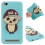 เคส Xiaomi Redmi 5A #เคสฝาหลังนิ่มลายนกฮูกใส่หมวก 3D น่ารัก Cute 3D Owl with Cap Pattern Gel