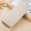 เคส Nokia 3.1 #เคสฝาพับ Cross Texture Auto-absorbed Card Holder คุณภาพดี