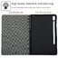 Case Samsung Galaxy Tab S7 SM-T870 SM-T875 #เคสฝาพับผิวเคลือบ Cloth Coated Leather Stand Flip