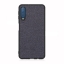 Case Samsung Galaxy A7 (2018) #เคสฝาหลังรูปแบบ Cloth Texture PU Leather + TPU
