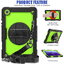 Case Samsung Galaxy Tab A7 10.4" 2020 (T500,T505,T507) #เคสฝาหลังมีสายรัดสวมมือ มีสายคล้องไหล่ 3 Layer Silicon Plastic Stand cover with strap