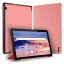 Case Huawei MediaPad T5 10 #เคสแบบฝาพับผิวเนื้อผ้า DUXDUCIS Domo Series Cloth Texture Tri-fold Stand PU Leather Smart Flip Case