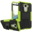Case Asus Zenfone 3 Laser ZC551KL เคสฝาหลังไฮบริดกันกระแทกมีขาตั้ง Tire Pattern PC + TPU Kickstand Case