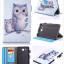 Case Samsung Galaxy Tab 7.0 T280 T285 #เคสฝาพับพิมพ์ลาย Patterned Card Holder Leather