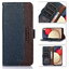 เคส OPPO A15#เคสฝาพับหนัง PU สไตล์กระเป๋าสตางค์สีทูโทนพร้อมช่องใส่การ์ด Luxury Flip Stand Card Phone Leather Wallet Cover Casing