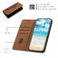 เคส OPPO A12 #เคสฝาพับแบบกระเป๋าสตางค์ Magnetic Flip Wallet Bracket Leather Lattice TPU Phone Case
