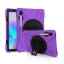 เคส Samsung Galaxy Tab S6 SM-T860 SM-T865 #เคสฝาหลังกันกระแทก X-Shape 360 Degree Rotary Kickstand PC + Silicone มีสายรัดมือ
