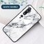 เคส Xiaomi Mi Note 10 Pro #เคสฝาหลัง Gradient Color ลายหินอ่อน Glass + PC + TPU Hybrid Case