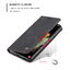 เคส Samsung Galaxy S21 Ultra #เคสฝาพับหนังกระเป๋าสตางค์ CASEME Auto-absorbed Leather Wallet