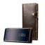 เคส iphone 11 6.1 นิ้ว #เคสฝาพับหนังแท้พร้อมสายคล้อง Genuine Wallet Leather Phone Cover with Lanyard